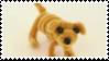 stamp: pipecleaner dog